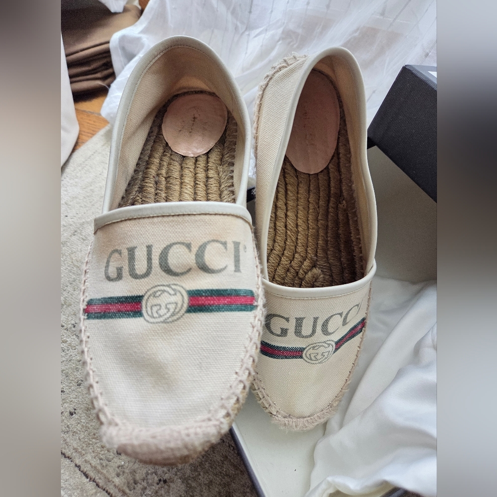 Authentic Gucci Espadrilles Size 37 - image 2